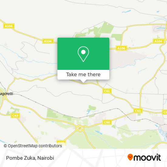 Pombe Zuka map