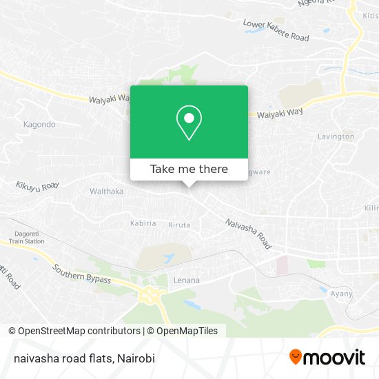 naivasha road flats map