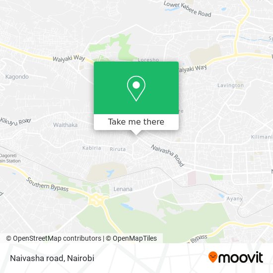 Naivasha road map