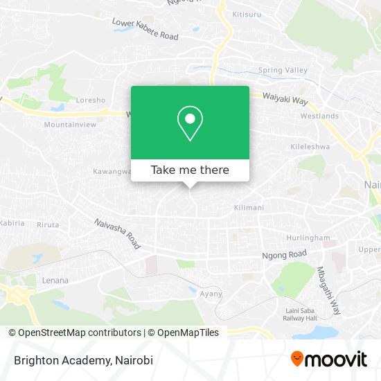 Brighton Academy map