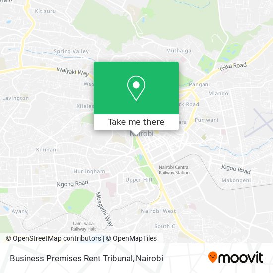 Business Premises Rent Tribunal map