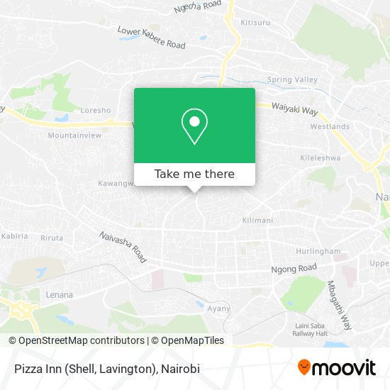 Pizza Inn (Shell, Lavington) map
