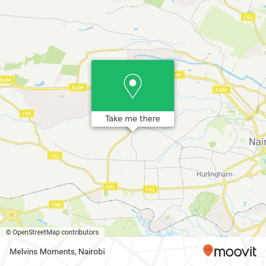 Melvins Moments map