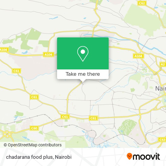 chadarana food plus map