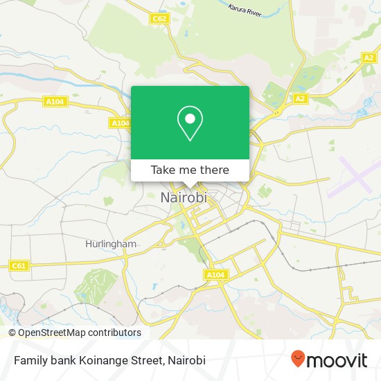 Family bank Koinange Street map