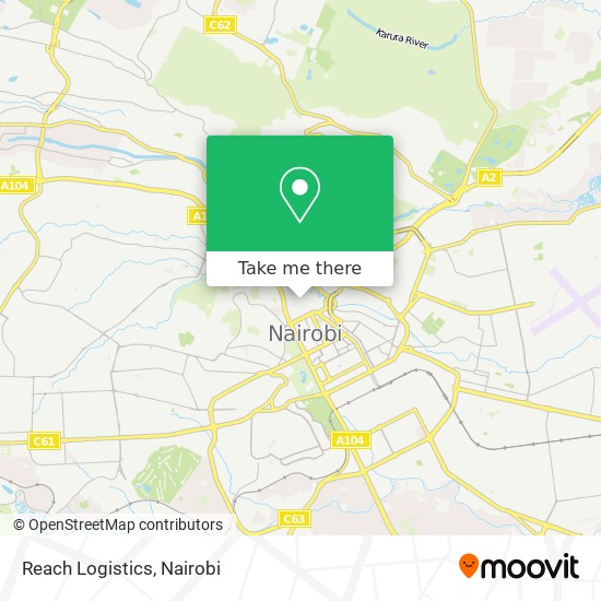 Reach Logistics map