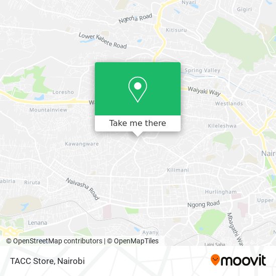 TACC Store map