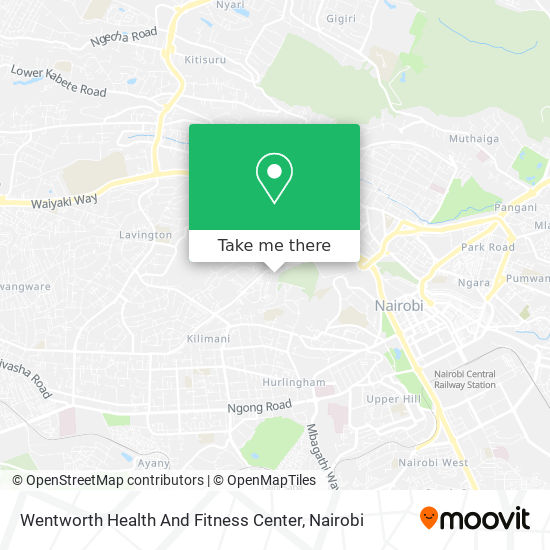 Wentworth Health And Fitness Center map