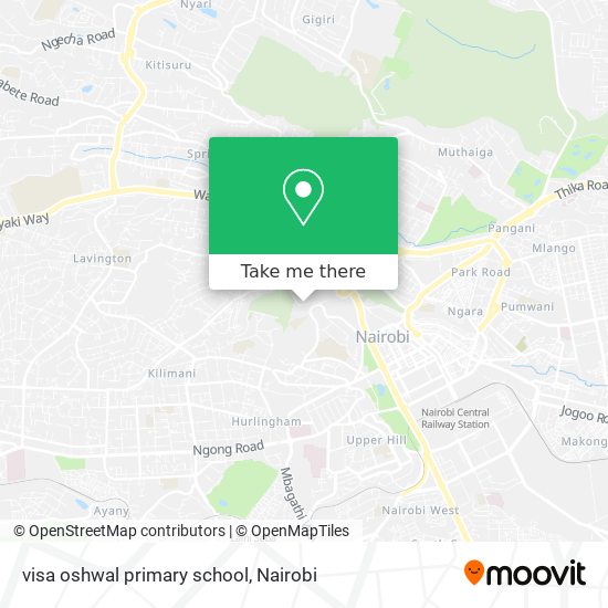 visa oshwal primary school map