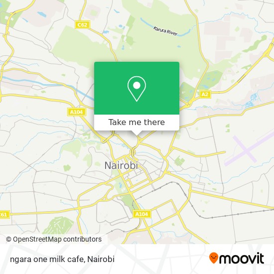 ngara one milk cafe map
