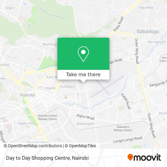 Day to Day Shopping Centre map