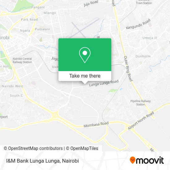 I&M Bank Lunga Lunga map