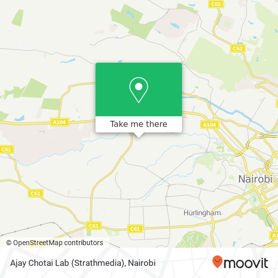 Ajay Chotai Lab (Strathmedia) map