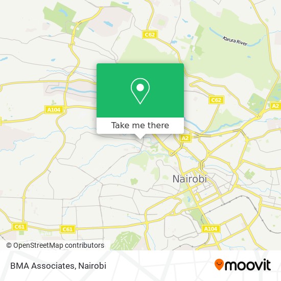BMA Associates map