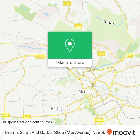 Bremis Salon And Barber Shop (Moi Avenue) map
