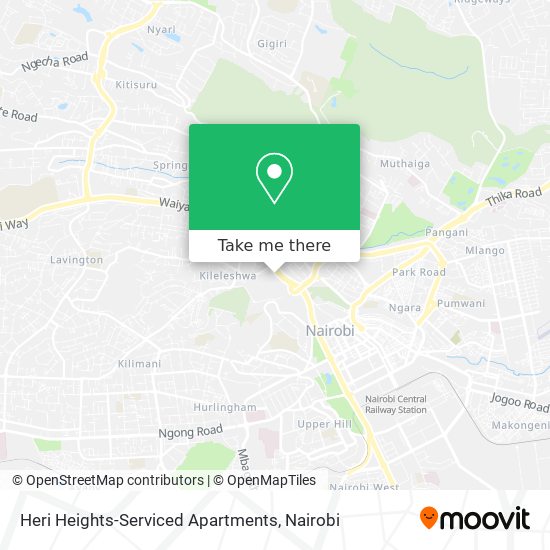 Heri Heights-Serviced Apartments map