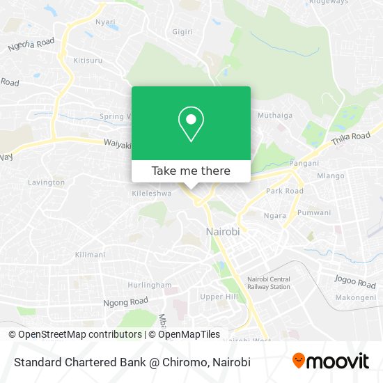 Standard Chartered Bank @ Chiromo map