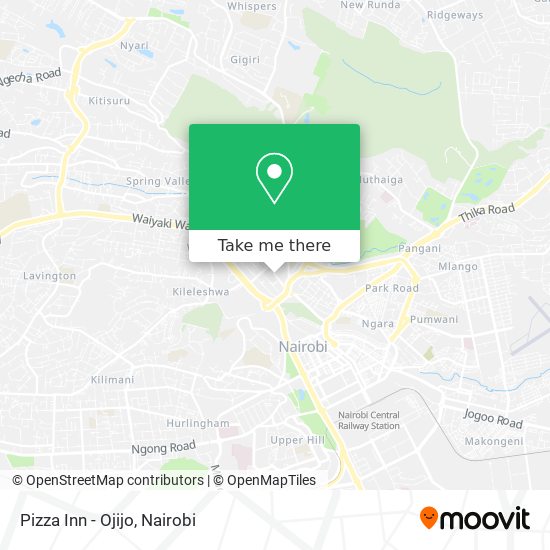 Pizza Inn - Ojijo map