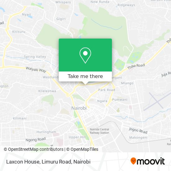 Laxcon House, Limuru Road map