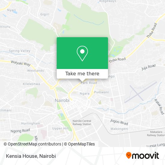 Kensia House map