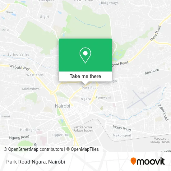 Park Road Ngara map