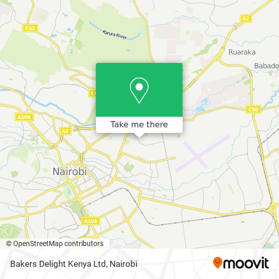 Bakers Delight Kenya Ltd map