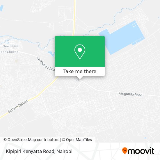 Kipipiri Kenyatta Road map