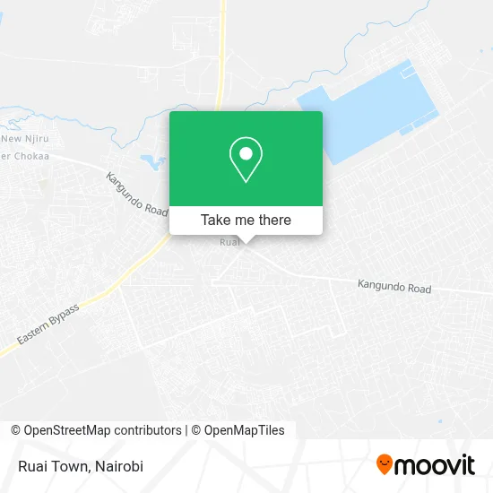 Ruai Town map