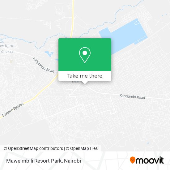 Mawe mbili Resort Park map