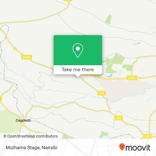 Muthama Stage map