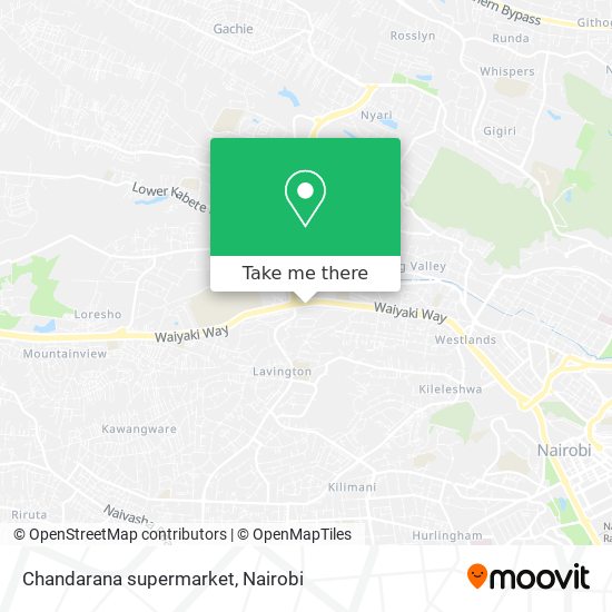 Chandarana supermarket map