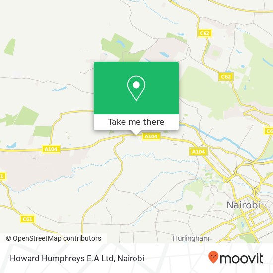 Howard Humphreys E.A Ltd map