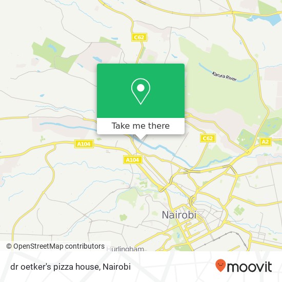 dr oetker's pizza house map