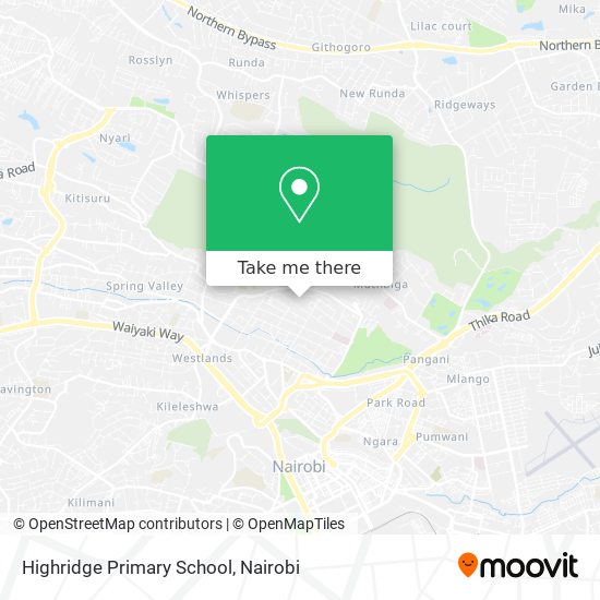 Highridge Primary School map