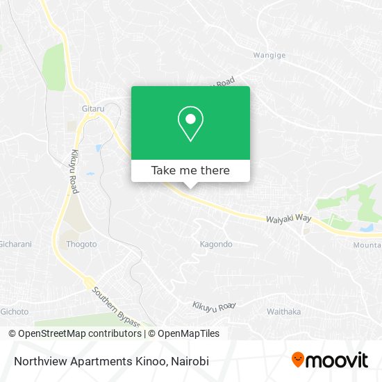 Northview Apartments Kinoo map