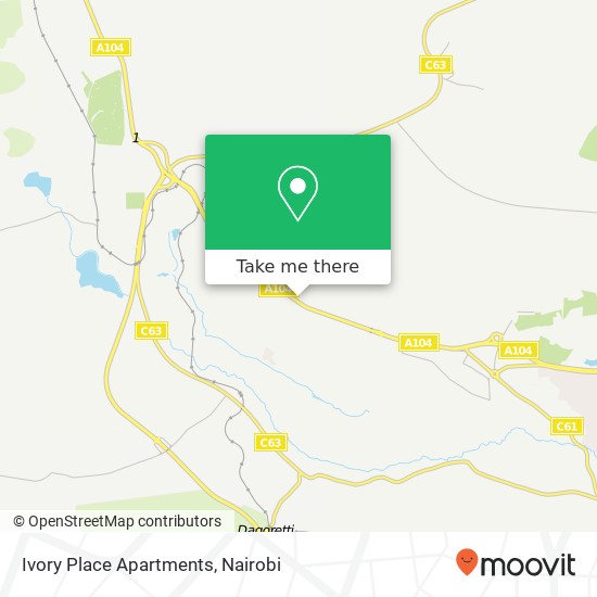 Ivory Place Apartments map