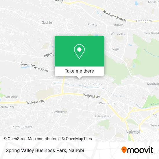 Spring Valley Business Park map