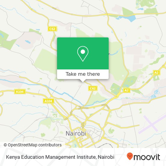 Kenya Education Management Institute map
