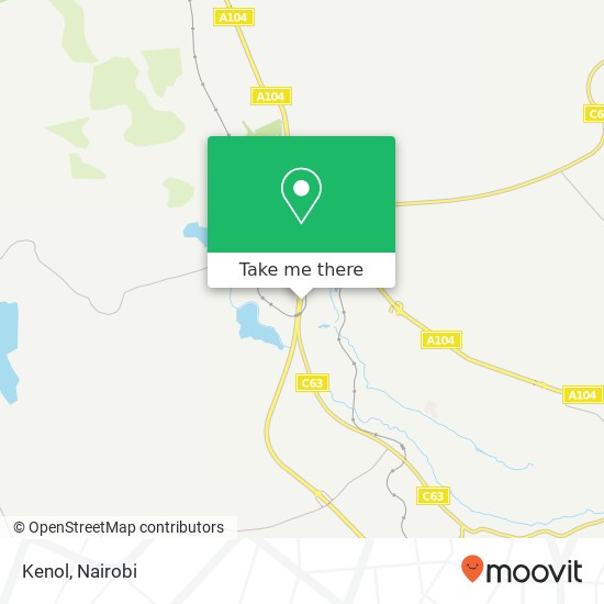 Kenol map