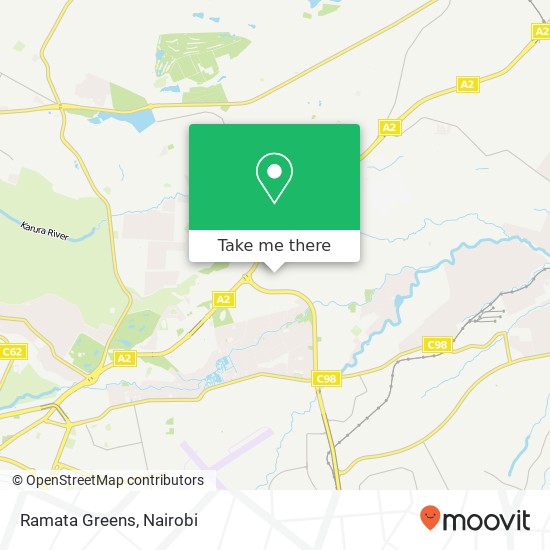 Ramata Greens map