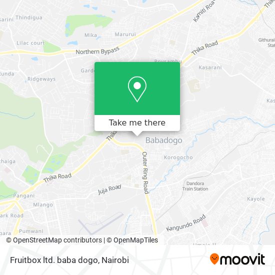 Fruitbox ltd. baba dogo map