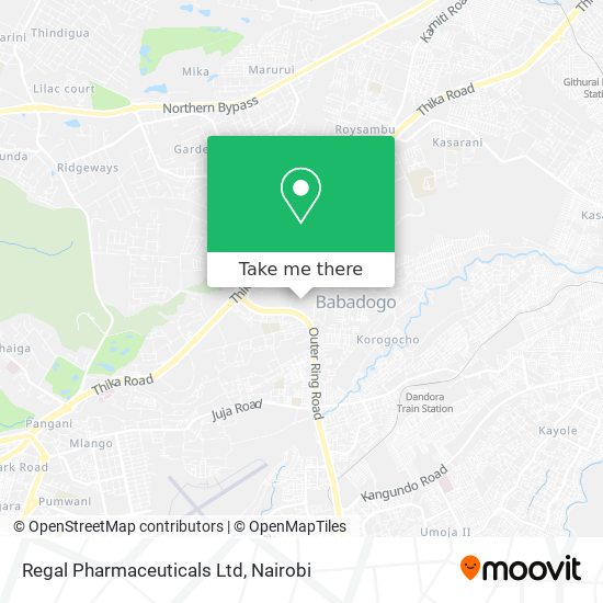 Regal Pharmaceuticals Ltd map
