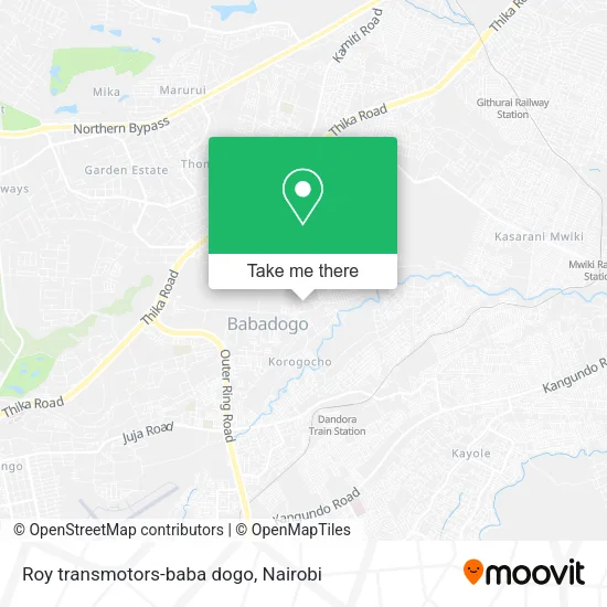 Roy transmotors-baba dogo map