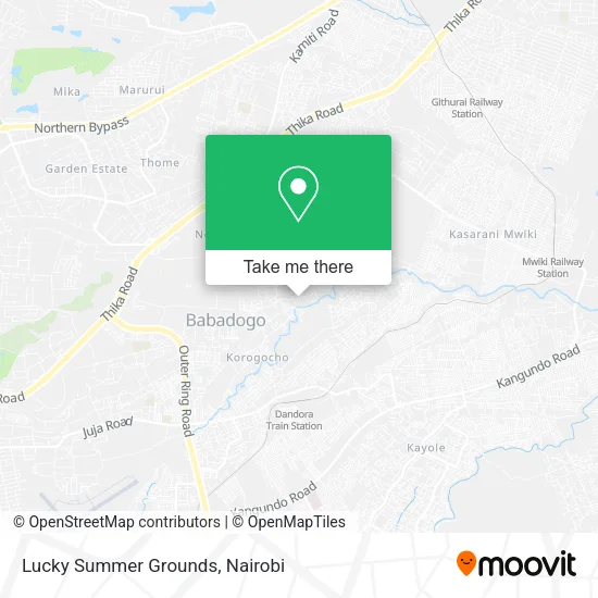 Lucky Summer Grounds map