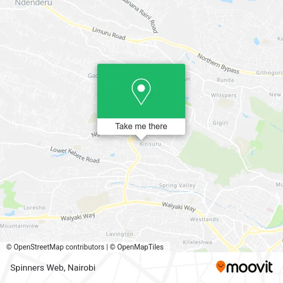 Spinners Web map