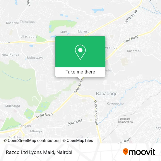 Razco Ltd Lyons Maid map