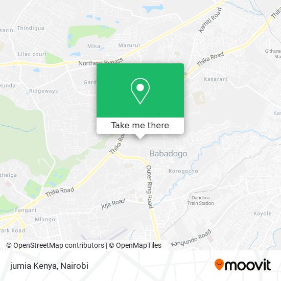 jumia Kenya map