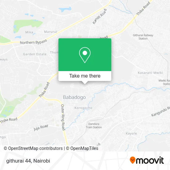 githurai 44 map
