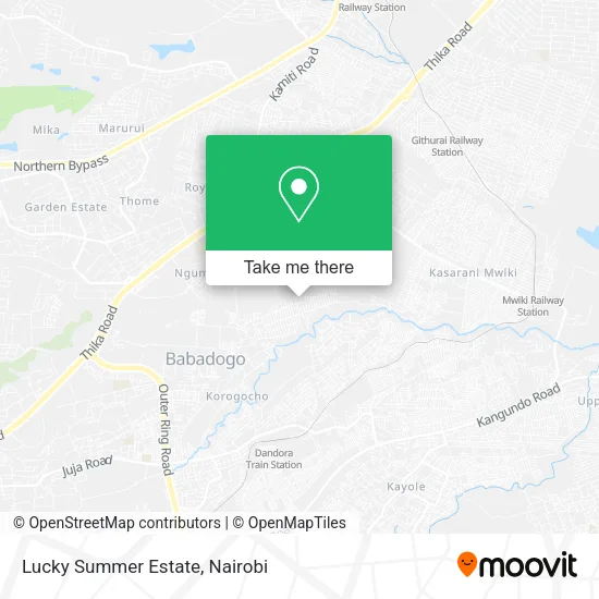 Lucky Summer Estate map