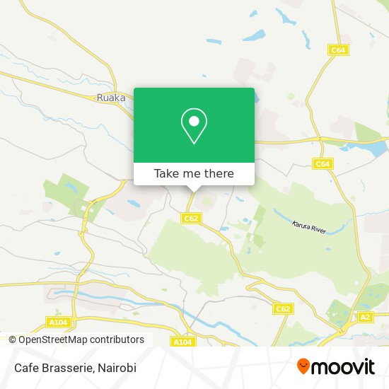 Cafe Brasserie map